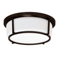 thumbnail image 1 of Dainolite Flush Mount in Bronze, 1 of 1