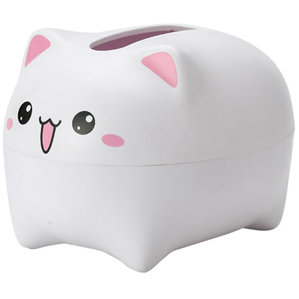 GOOHOCHY Dispensador de pañuelos faciales, caja de pañuelos decorativa con forma de gato
