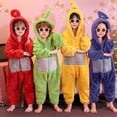thumbnail image 3 of Teletubbies-Pijama de Anime para niños, figura de Tinky Winky Dipsy laa-laa Po, disfraces de Cosplay, mono grueso y cálido para padres e hijos, 3 of 4