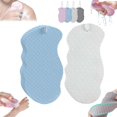 thumbnail image 1 of Exfoliante coreano para la piel, esponja de baño exfoliante súper suave, esponja exfoliante 3D, agradable para la piel y reutilizable para adultos y niños (2PCS-D), 1 of 6