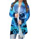 thumbnail image 1 of Blusa de cárdigan con estampado de Halloween informal de manga larga para mujer Pompotops  qwe20887, 1 of 6