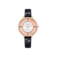 thumbnail image 1 of Reloj de pulsera de cuarzo analógico de cuero dorado cristalino para mujer a la moda Wmkox8yii  gfajkfgbkjabf1643, 1 of 1