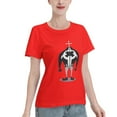 thumbnail image 2 of Women's Basic Short Sleeve T-Shirt One Piece Big Bear, 2 of 6