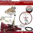 thumbnail image 1 of American Shifter  4L60 Shifter Kit Chrome 6 in. E Brake Cable Clamp Trim Kit Dipstick for EBB94, 1 of 1
