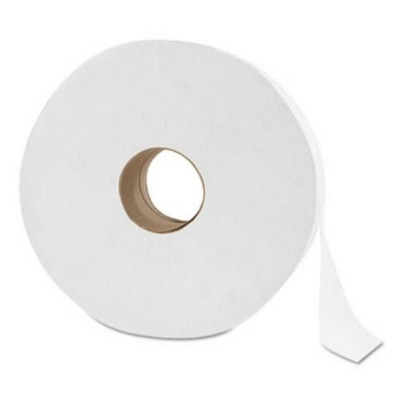 Atlas Paper 901 PE 9 Pouces Blanc 1ply Vert Patrimoine Rouleau de Papier Hygiénique - Pack de 12