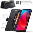 thumbnail image 4 of Case for Moto G Stylus 5G 2021,PU Leather Folio Flip Wallet Case with Card Holster Stand Kickstand Magnetic Closure Shockproof Phone Cover for Motorola Moto G Stylus 5G 2021 (Black), 4 of 9