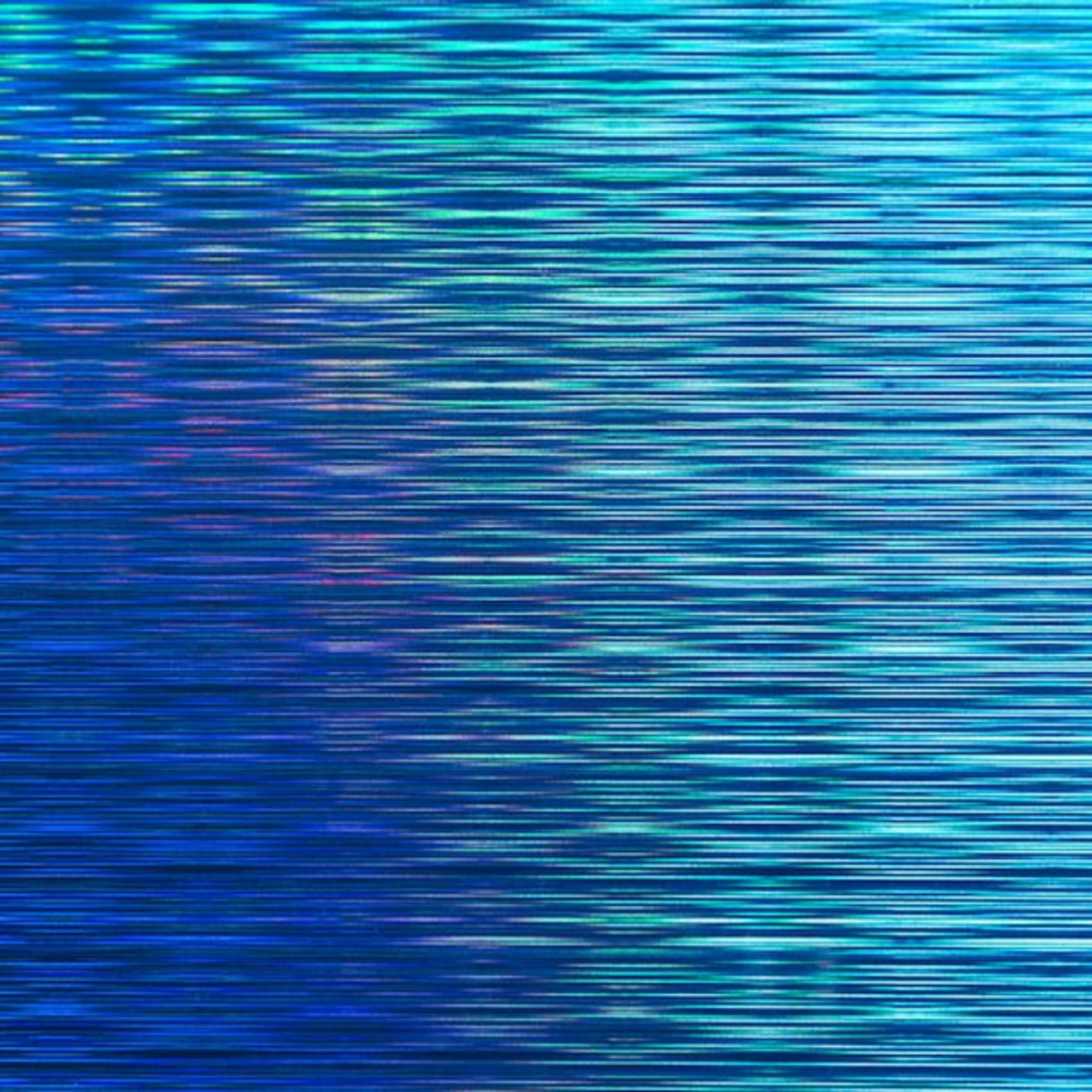 (3 pack) Cricut® Premium Vinyl Holographic Threads – Permanent, Blue, 12" x 48"