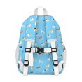 thumbnail image 3 of Kirky Hasky Dalmatian Backpack for School,Cute School Bag,Schoolbag with Adjustable Shoulder Straps & Padded Back,15"x11.42"x5.5", 3 of 6