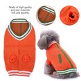 thumbnail image 3 of Cute Pet Dogs Knitted Sweater Winter Coat Clothes Keep Warm, 3 of 8