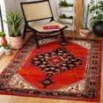 thumbnail image 2 of SAFAVIEH Vintage Hamadan Pascal Oriental Area Rug, Red/Black, 8' x 10', 2 of 8