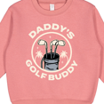 thumbnail image 3 of Inktastic Daddy Golf Buddy Toddler Sweatshirt, 3 of 4