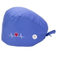 thumbnail image 4 of Gorro unisex con banda para el sudor en espalda, tamaño estampado Azul real Hugo gorras de mujer, 4 of 8