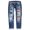 BU1, variant on Vedolay Jeans for Women Casual Summer Mid Rise Distressed Jeans with Pockets BU1,L