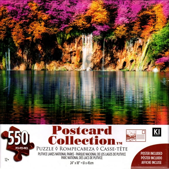 Plitvice Lakes National Parks 550 Piece Puzzle