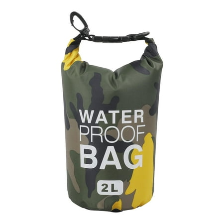 GARENDE Dry Bag Roll-up Dry Bag Waterproof Fishing Bag Keeps Tackle Dry Storage 2L Shoulder Bag