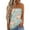 R90-Light Blue, variant on Women's Floral Tube Tops Women Print Strapless Bandeau Tank Summer Backless Tube Top Sleeveless Loose Holiday Shirts Blouses Fashion Party Wear