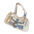thumbnail image 3 of Bolso de hombro para mujer, resistente, moderno, estilo Y2K, ideal para ir de compras, vacaciones, fiestas, regalo., 3 of 7