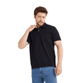 thumbnail image 2 of Wear Sierra Men's Polo Shirt, Short Sleeve, 2-Button, Quick Dry, Relaxed Fit, Black, Small, 2 of 7