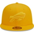 thumbnail image 2 of Men's New Era Gold Buffalo Bills Color Pack 59FIFTY Fitted Hat, 2 of 6