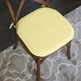 thumbnail image 3 of Memory Foam Honeycomb Non-Slip Back Chair Cushion Pad with Ties 2 Pack Yellow, 3 of 4