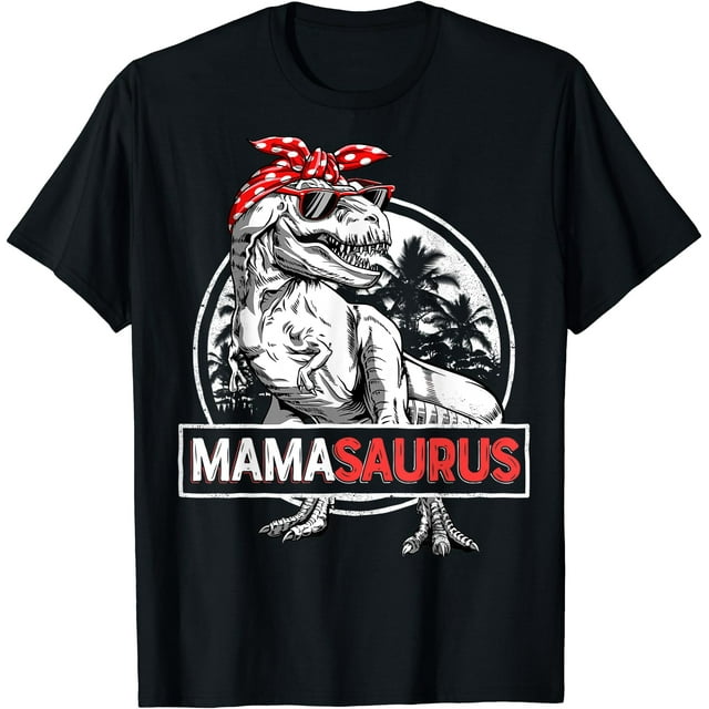 T-Shirt Assorti Famille Mamasaurus T rex Dinosaure Drôle Mamasaurus - comme sur l'Image - TG