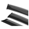 thumbnail image 4 of Geelife Fits 16-21 Honda Civic Sedan OE Style Window Visor Rain Guard W/ Chrome Trim 4PC, 4 of 9
