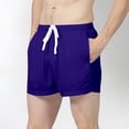 thumbnail image 4 of Mens Athletic Shorts For Basketball Training Gym Workouts Loose Fit Casual Running 3 4 Inch Inseam Breathable Lightweight Comfort Mens Shorts, 4 of 4