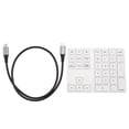 thumbnail image 1 of Keys Keyboard,Wireless Number Pad BT Number Pad Wireless Keyboard Effortless Installation, 1 of 13