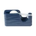 thumbnail image 3 of Scotch Wave Desktop Tape Dispenser, Scotch Magic Tape 3/4" x 350", Navy, 3 of 7
