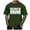 A-Dark Green45, variant on Bibifish Mens T-Shirts Crew Neck Short Sleeve Slogan Print Tshirts Casual Street Comfort Daily Tee Tops