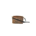 thumbnail image 3 of Time and Tru Women's Faux Fur Mini Crossbody Bag, Leopard/Black, 3 of 4