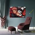 thumbnail image 4 of Jujutsu-Kaisen Anime Satoru Gojo And Sukuna (98) Picture Print Wall Art Poster Painting Canvas Posters Artworks Gift Room Aesthetic 24x36inch(60x90cm), 4 of 6