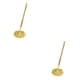 thumbnail image 1 of Methold Bolígrafos Suministros de boda Bolígrafo adjunto al escritorio Herramienta de escritura multicolor Accesorio de negocios Joya Pequeña Joya/Oro 2piezas, 1 of 6