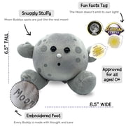 Celestial Buddies Moon Buddy Stuffed Planet Plush Solar System Toy - Educational Science & Space Learning, Soft & Cuddly, Ages 0+