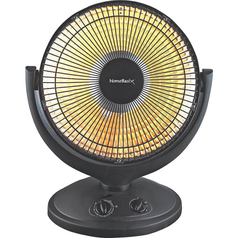 Oscillating Parabolic Heater 400/800W Homebasix Portable Electric