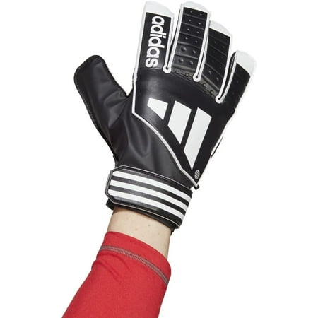 Adidas BLACK/WHITE/BLACK Unisex-Adult Tiro Club Goalie Gloves, US 10