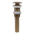 thumbnail image 1 of Pop Up Sink Drain, Universal Bathroom Drain Strainer Rustproof  Pop Up Drain Filter For Basin Vanity Lavatory, 1 of 8