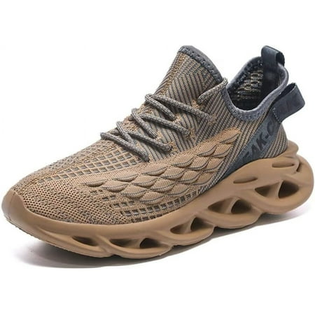 

Plus Size Men s Lightweight Walking Shoes Mesh Fish Scale Pattern Fashion Sneakers