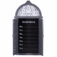 thumbnail image 1 of Wood/Metal Wall Decor, Gray, 1 of 1