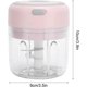 thumbnail image 2 of Electric Garlic Masher -250ml USB Mini Cordless Electric Garlic Potato Masher Vegetable Cutter Chopp, 2 of 5