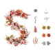 thumbnail image 2 of Herunwer Halloween Thanksgiving Decorations Artificial Leaf Garland Rattan Hanging Pumpkin Maple Leaf Garland Indoor Home Halloween Christmas Party Fireplace Decorations, 2 of 6