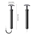 thumbnail image 5 of Bicycles Pumps with Needle, Nozzle, Extension Hoses Basketball Inflator Push & Pulls Inflating Systems Easy to Use, 5 of 10