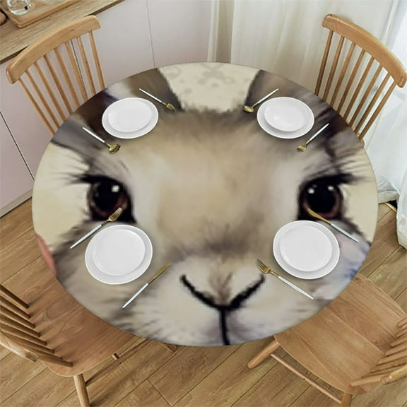 Round Table Cloth Tablecloths for Dinning Tables Decor,