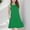 Green, variant on NAISIBABY Girls Casual Dresses with Pockets, Sleeveless Crewneck Soft Flowy Summer Flare Fit Dresses Blue Size 14-16