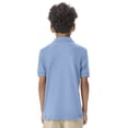 thumbnail image 4 of Classroom School Uniforms Adult Short Sleeve Interlock Polo CR891, 4 of 7
