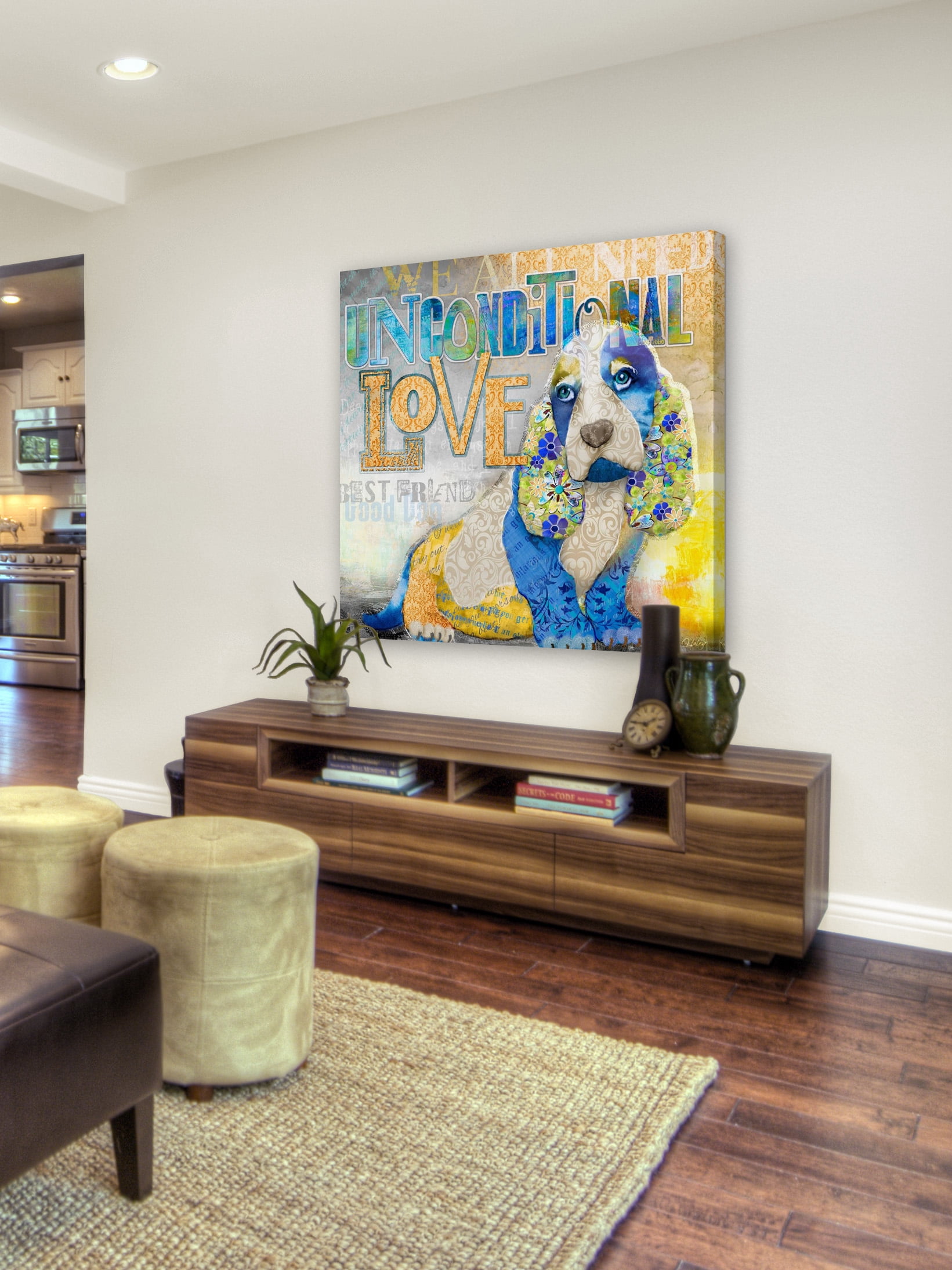 "Unconditional Love" Painting Print on Wrapped Canvas