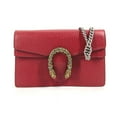 thumbnail image 1 of Pre-Owned Gucci 476432 2WAY Bag Pouch Clutch Bag Chain Crossbody Shoulder Bag Red, 1 of 13