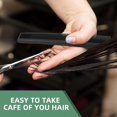 thumbnail image 4 of Juego de 10 peines profesionales para peinar el cabello, de fibra de carbono resistente al calor, con estuche., 4 of 5