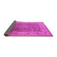 thumbnail image 2 of Ahgly Company Indoor Square Oriental Pink Industrial Area Rugs, 3' Square, 2 of 4