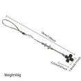 thumbnail image 2 of Hangs Ornament for Sawako Flower Charm Strap Four-Leaf Phone Accessory Anime Jewelry Merchandise, 2 of 6